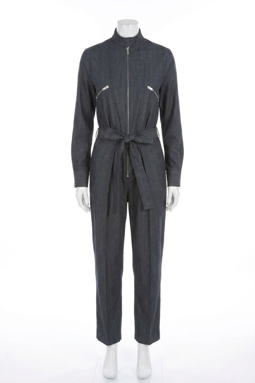 NEW STELLA MCCARTNEY women's brielle all in one jumpsuit in blue grey